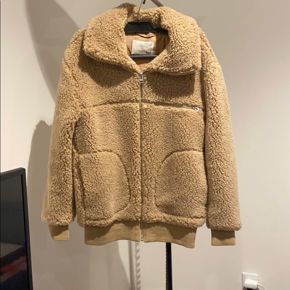 Wilfred Free Teddy Jacket (Aritzia)